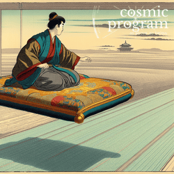 91°, Neptune in Cancer, Traditional Japanese Art artwork
