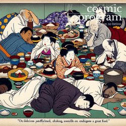 104°, Saturn in Cancer, Traditional Japanese Art artwork