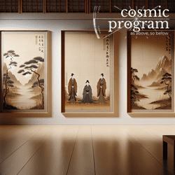 188°, Venus in Libra, Traditional Japanese Art artwork