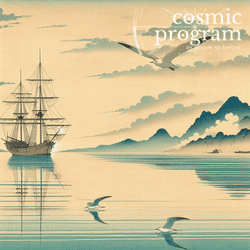 255°, Uranus in Sagittarius, Traditional Japanese Art artwork