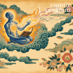 272°, North Node in Capricorn, Traditional Japanese Art artwork