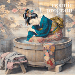 286°, South Node in Capricorn, Traditional Japanese Art artwork