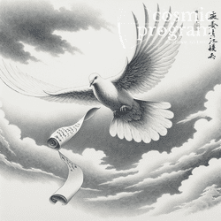 319°, Lilith in Aquarius, Traditional Japanese Art artwork