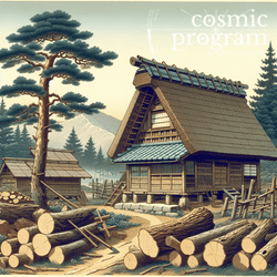 327°, Sun in Aquarius, Traditional Japanese Art artwork