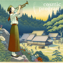 337°, Mars in Pisces, Traditional Japanese Art artwork