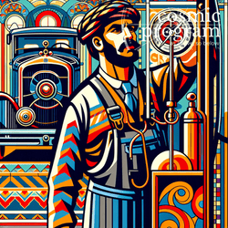 325°, Mercury in Aquarius, Pop Art artwork