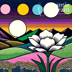 329°, Saturn in Aquarius, Pop Art artwork