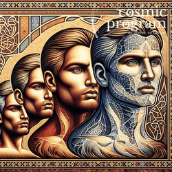 76°, Jupiter in Gemini, Islamic Art artwork