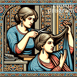122°, South Node in Leo, Islamic Art artwork