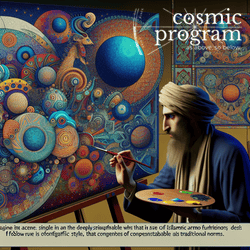 158°, Moon in Virgo, Islamic Art artwork