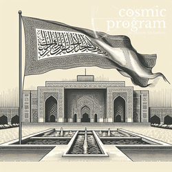 174°, Pluto in Virgo, Islamic Art artwork