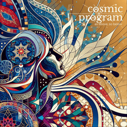 302°, North Node in Aquarius, Islamic Art artwork