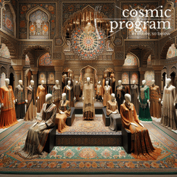307°, North Node in Aquarius, Islamic Art artwork