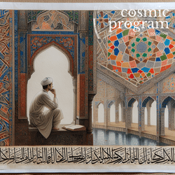 310°, Ascendant in Aquarius, Islamic Art artwork