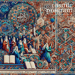 354°, Midheaven in Pisces, Islamic Art artwork