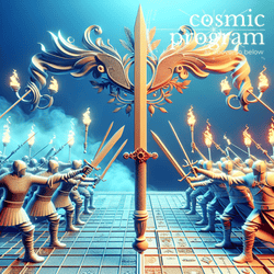 46°, Midheaven in Taurus, 3D Digital Art artwork
