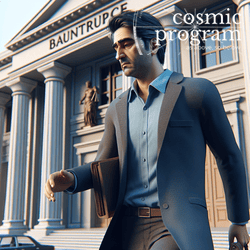 87°, Midheaven in Gemini, 3D Digital Art artwork