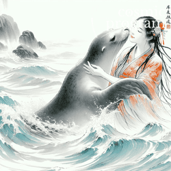 0°, Venus in Aries, Traditional Chinese Art artwork