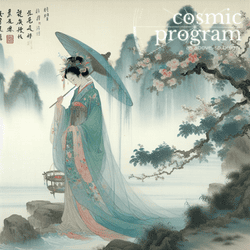 22°, Pluto in Aries, Traditional Chinese Art artwork