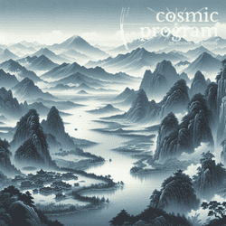 26°, North Node in Aries, Traditional Chinese Art artwork