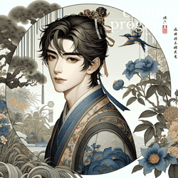 160°, Mercury in Virgo, Traditional Chinese Art artwork