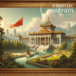 174°, Moon in Virgo, Traditional Chinese Art artwork