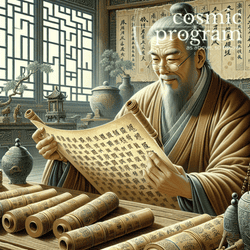 178°, Jupiter in Virgo, Traditional Chinese Art artwork
