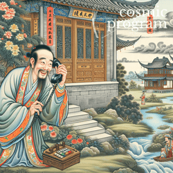 179°, Midheaven in Virgo, Traditional Chinese Art artwork