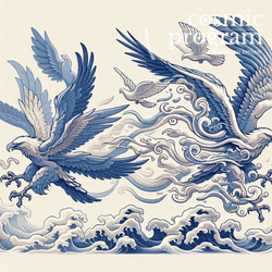 205°, Ascendant in Libra, Traditional Chinese Art artwork