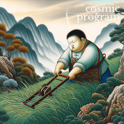 268°, Ascendant in Sagittarius, Traditional Chinese Art artwork