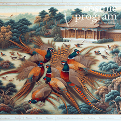 280°, Sun in Capricorn, Traditional Chinese Art artwork