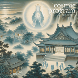 289°, Saturn in Capricorn, Traditional Chinese Art artwork