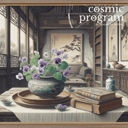 326°, Uranus in Aquarius, Traditional Chinese Art artwork