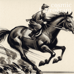 338°, Venus in Pisces, Traditional Chinese Art artwork