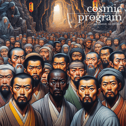 340°, Saturn in Pisces, Traditional Chinese Art artwork