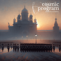 335°, Saturn in Pisces, Russian Realism artwork
