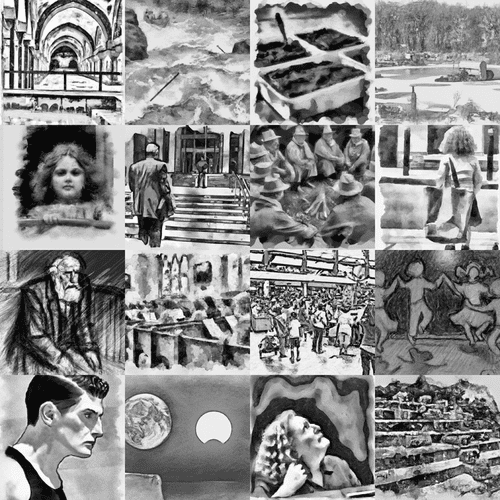 Court Sketch Set
