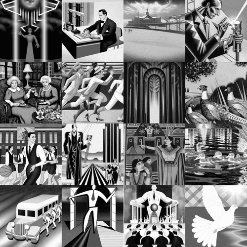 Art Deco Set