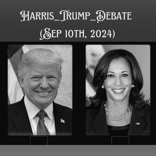 Harris-Trump US Presidential Debate (Sep 10, 2024)