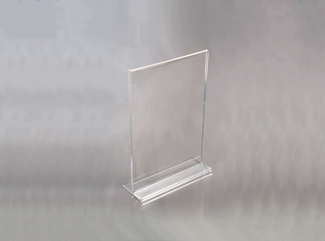 MEN003 - A5 Portrait Acrylic Menu Holder