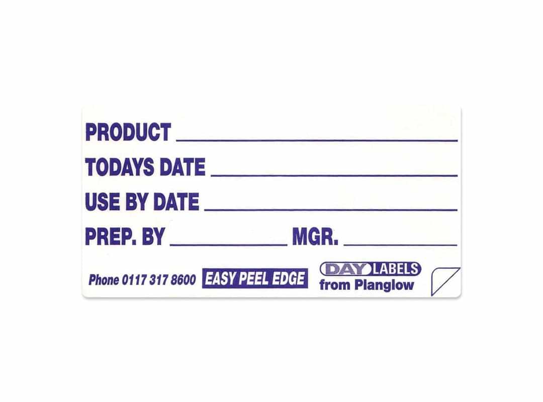 4652 - Easy Peel Product Label