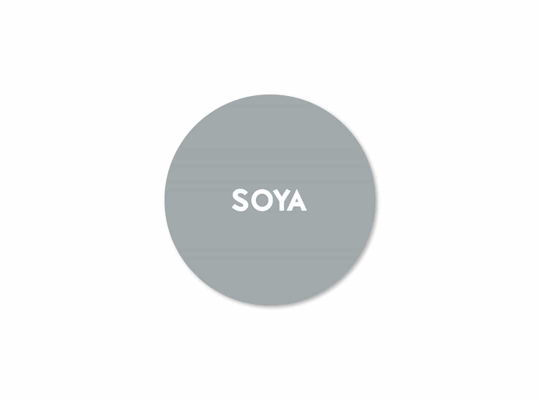MLK003 - Soya Milk Circle Sticker
