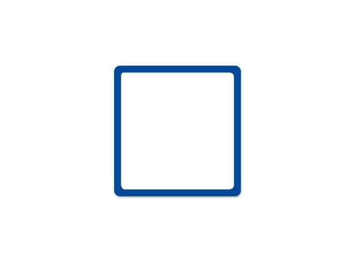 BLU001 - Blue Border 12 p/s Label