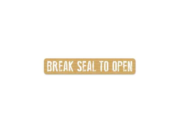 BRE003 - Breakseal Natural Label