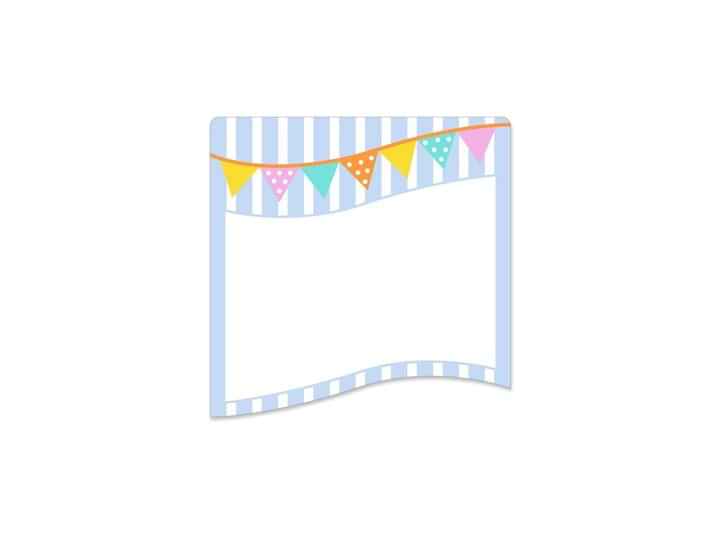 BUN001 - Bunting 12 p/s Label(This Product Is Being Discontinued - Order Now While Stock Lasts)