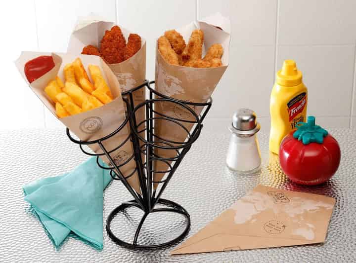 Planglow CCH001 Chip Cone Holder (Black)