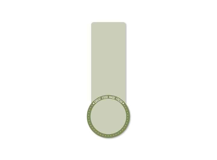 COL004 - Olive Green ColourPop 8 p/s Label