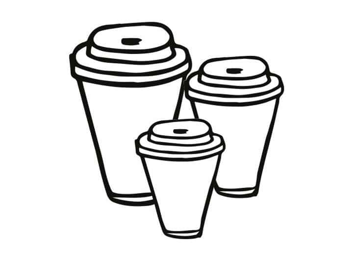 Cups, Lids + Stirrers