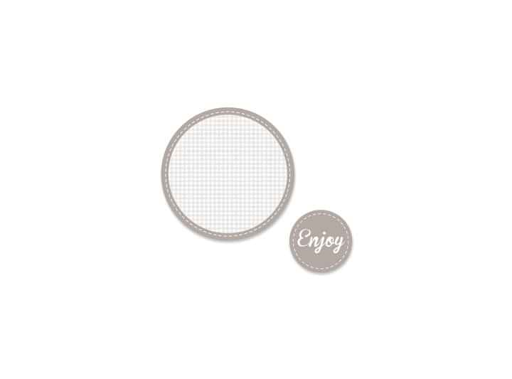 ENJ003 - Enjoy Grey 15 p/s Label(This Product Is Being Discontinued - Order Now While Stock Lasts)