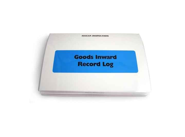 HAC004 - Goods Inwards Record Log - Blue